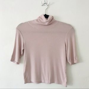 Brandy Melville Pink Turtleneck